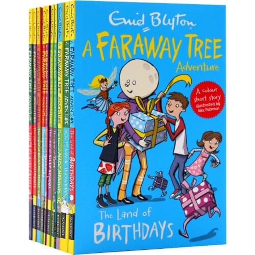 10 Books Enid Blyton A Faraway Tree Adventure Childrens English Story Novel Fiction Kids Education Reading Gift Comic Picture