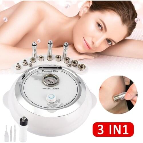 3in1 Hydro Facial Microdermabrasion Machine Facial Peeling Water Spa Diamond Dermabrasion Microneedling Beauty Salon Devices