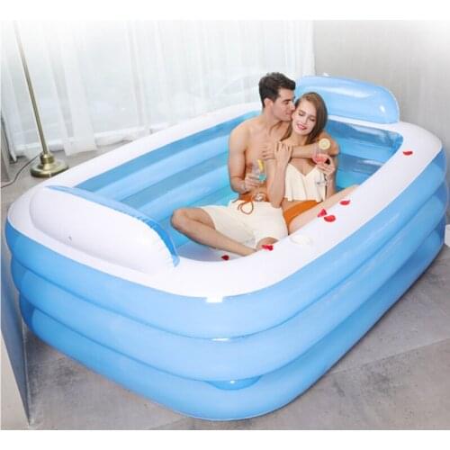 Swimming pool PVC piscina inflavel adulto Double bathtub thickened adult pool to increase insulation pools baby tub