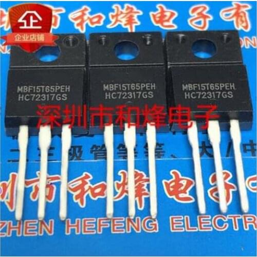 Free shipping 20PCS MBF15T65PEH TO-220F 650V 30A