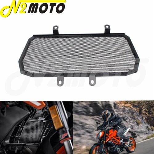 Motorcycle Black Radiator Guard Grille Cover Cooler Protector For Enduro 390 2013-2016 Grille Grill Protective Guard Cover