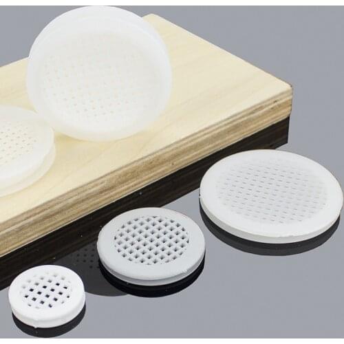 10pc Plastic air vent decorative cover 38mm Round Louver Mesh Hole plug Closet shoe Cabinet furniture grille ventilation systems