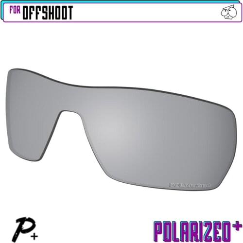 EZReplace Polarized Replacement Lenses for - Oakley Offshoot Sunglasses - Silver P Plus