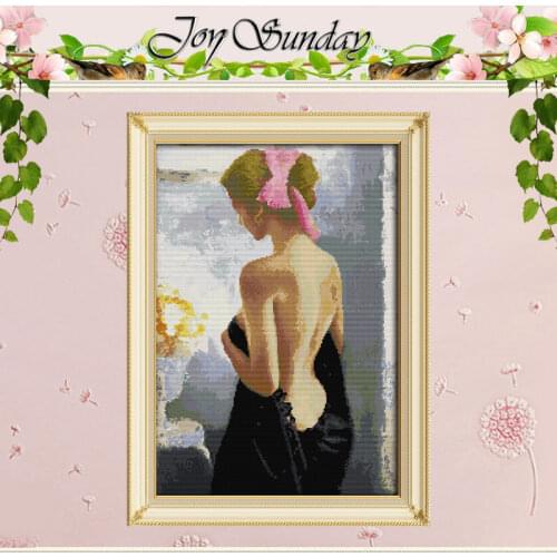 Bath beauty painting counted Cross Stitch 11CT 14CT Cross Stitch Set Wholesale Chinese Cross-stitch Kit Embroidery Needlework