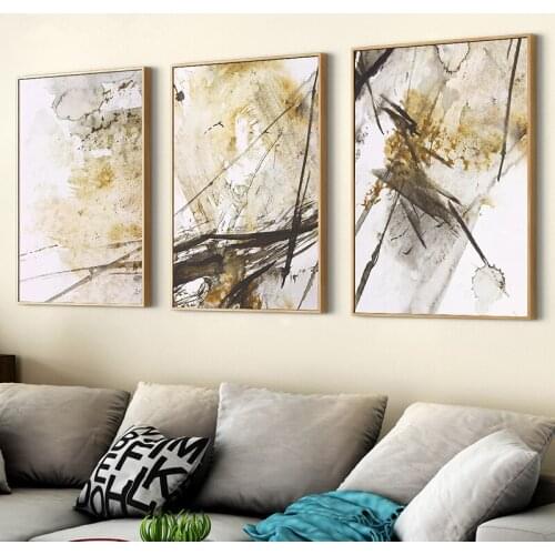 Chinese Painting Style 3pcs Large Picture Frames Home Office Wall Hanging Photo Frames Artistic Triplex Mural Frame Moldura 5