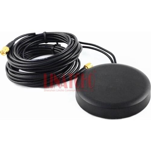 3 Meters RG174 Cable SMA Male Connector 4G Combo GPS GSM Combine Antenna