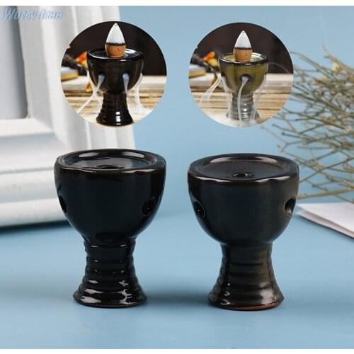 Creative Mini Incense Censer Backflow Incense Burner For Home Office Teahouse 1 Pcs