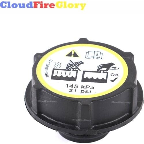 CloudFireGlory For Volvo C30 C70 S40 S60 S80 V50 V70 XC60 XC70 Coolant Overflow Expansion Radiator Tank Cap Cover Lid 30680002