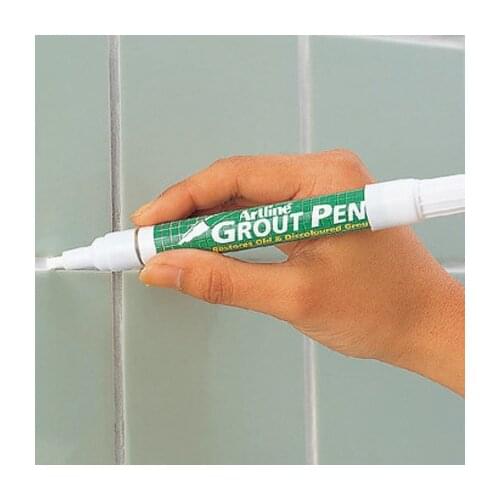 3 Colors Grout-Aide & Tile Marker Ceramic Tile Gap Repair Pen For Mending Concealer Light Color Paint Marker Pen Grout Pen 2-4mm