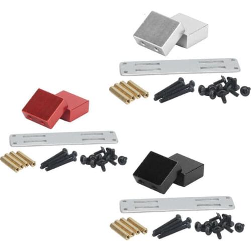 Metal Servo Fixed Mount Remote Control Metal Servo Fixed Mount Bracket Upgrade Parts Accessory for MN/WPL RC Car