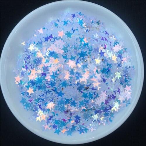 20g fashion nails Pvc sequins moon / stars plum Paillette decorative crafts wedding decoration sprinkled with sparkling sequins