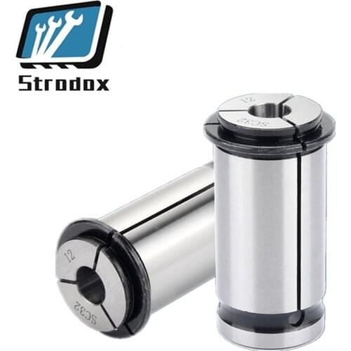 New 1PCS C32 SC 32 SC32 Straight Powerful chuck over size Spring collet clamping tool drill chuck arbors for CNC/milling cutter