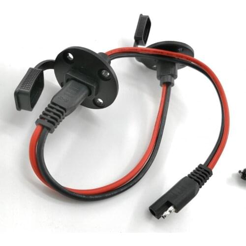 2021 New SAE 2 hole 4 hole SAE wire with fixing screw hole Chassis assembled cover