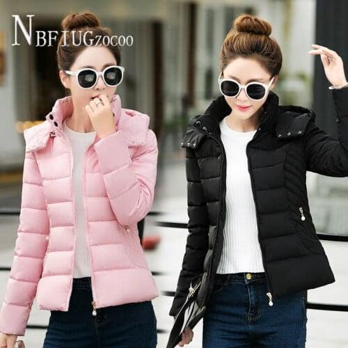 New Fashion Women Parkas Korean Slim Softweight Short Style Students Female Coat