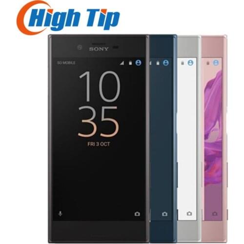 Sony XZ F8332 Unlocked Original Xperia RAM 3GB ROM 64GB GSM Dual Sim 4G LTE Android Quad Core 5.2" 23MP WIFI GPS Mobile phone