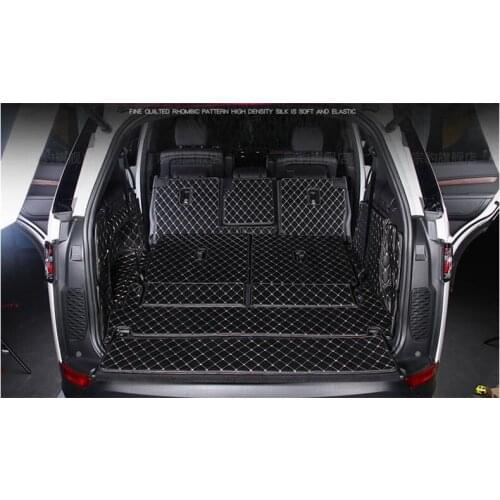 For Land Rover Discovery 5 LR5 5 & 7 Seat 2017 2018 2019 2020 Full Rear Trunk Tray Liner Cargo Mat Floor Protector Foot Pad Mats