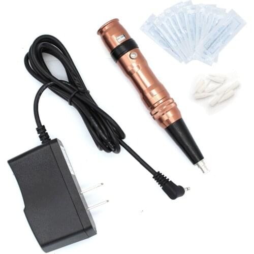 Tattoo Pen Professional Artist Tattoo Permanent Makeup Eyebrow Pen Machine Lips Rotary Tattoo Machine