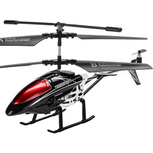RC Helicopter Alloy 3.5CH Radio Remote Control Helicopter With LED Light Electronic Flying Aircraft Toy Model Gifts For Children