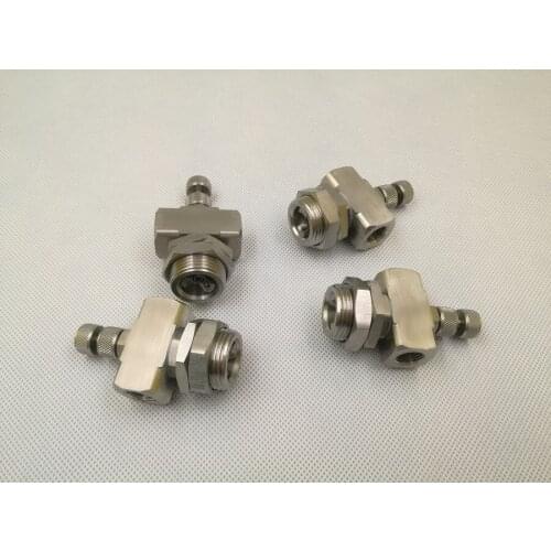 Thick wall type,Air spray nozzle,SS Siphon Adjustable Air Atomizing Nozzle,Humidifying and Dust Control Fine Atomization Nozzle