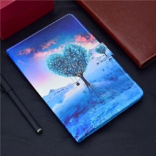 Smart Case for Samsung galaxy Tab A 8.0 2017 SM-T380 T385 Fashion Print tablet cover for samsung tab a T380 case Protector Case