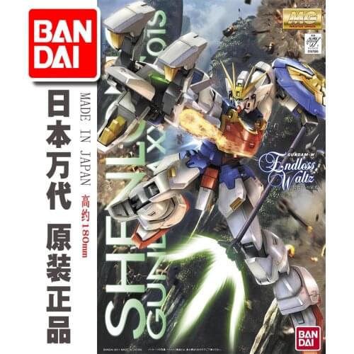 XXXG-01S2 Altron Gundam model kit bianco blu MG 1/100 action figure giocattolo di montaggio