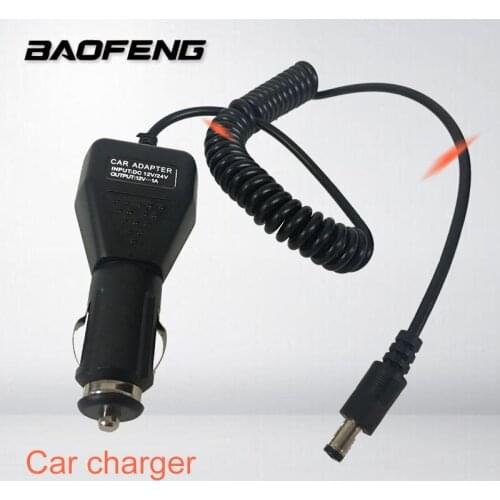 BAOFENG Car Charger battery Cable Walkie Talkie Accessories LineFor UV-5R UV-82 UV-5RE uv-9r UV-XR Uvb2 Plus TG-UV2