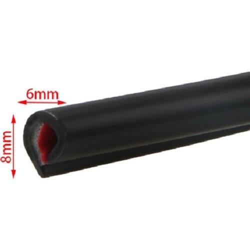 ZYBAISHUN 5 m Car Door Anti-Scratch Protective Edge Guard Sealing Stripper for Cadillac XTS SRX ATS CTS/Renault Koleos Fluenec