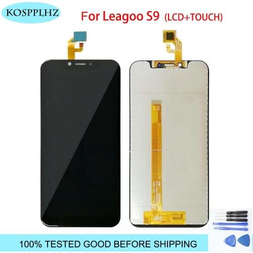 1512*720 5.85 inch 100% TESTED LCD For Original New Leagoo S9 LCD Display And Touch Screen assembly s 9+TOOLS