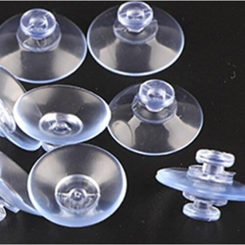 10pcs Aquarium Sucker Suction Cup Holder Fish Tank Air Pump Airline Tube Transparent Suction Air Pump Aquatic Supplies