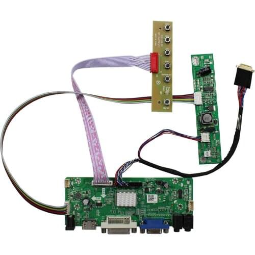 Fit To LTN133AT09 N133I6-L02 13.3inch 1280x800 LCD Panel LP133WX3-TLA1 M.NT68676.2A HD MI DVI VGA Auido LCD Controller Board