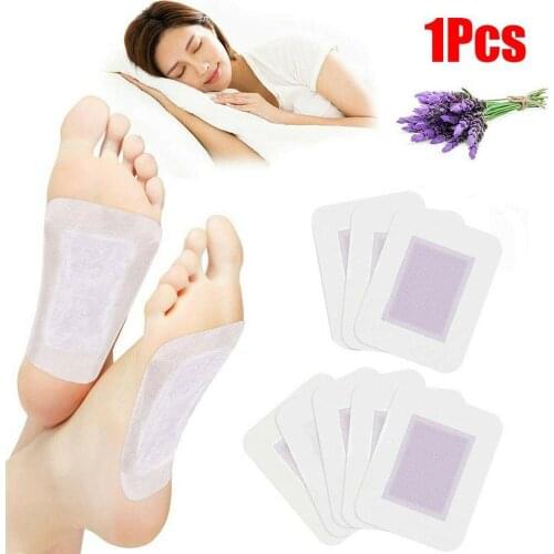 1pc Cleaning Detox Foot Patches Lavender Slimming Pads for Pain Relief Lavender Detox Foot Patches