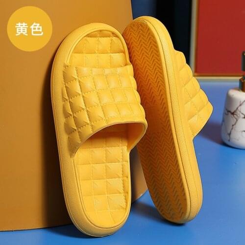 2021 new mens slippers summer indoor home bathroom bath anti slip net red home couple slippers female