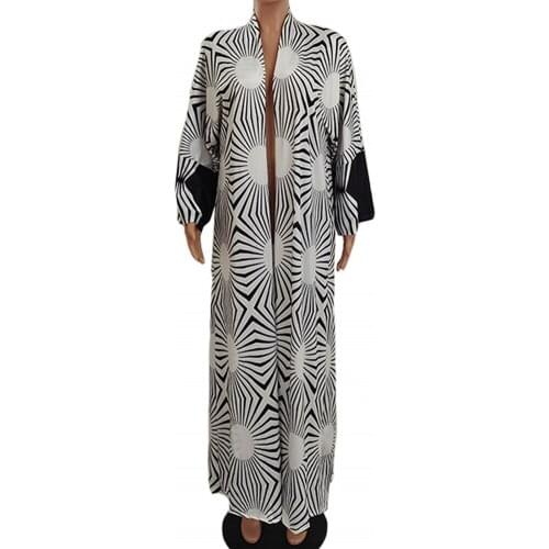 African Coat For Women Spring Autumn Polyester Dashiki New Style Dress African Clothes Fashion Africaine Femme Africa Clothing