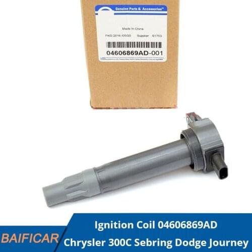 Baificar Brand New Genuine Ignition Coil 04606869AD For Chrysler 300C Sebring Dodge Journey 2.7L