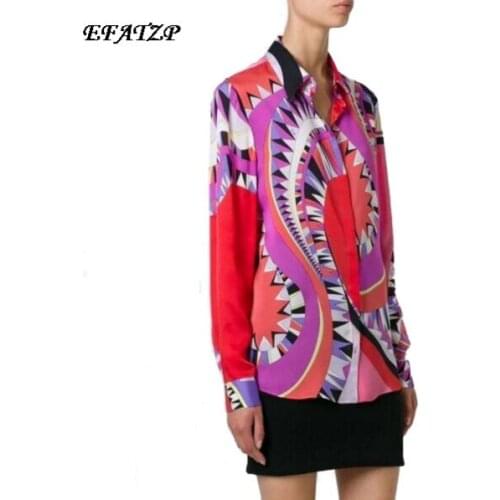 Женские красные рубашки Efatzp China At AliExpress