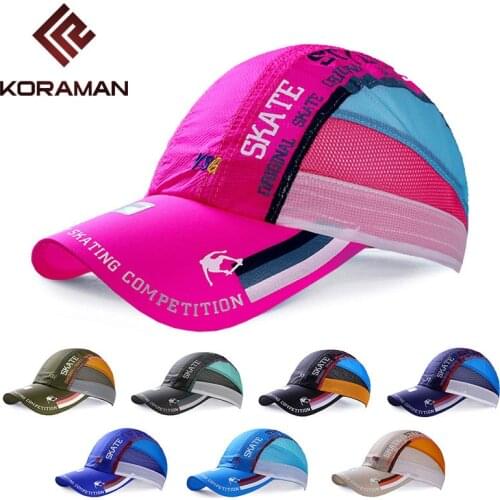 Summer outdoor sports topi quick-drying cap color spring men/women dazzle colour travel mountain climbing Hiking cap