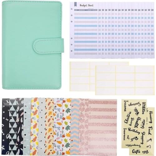 A6 Binder Budget Cash Envelopes, Budget Planner Organizer System for Budgeting and Saving Suitable for Any Occasion