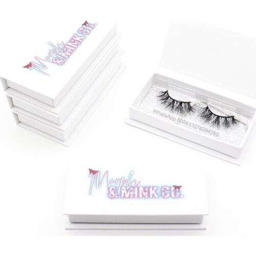 Custom Eyelash Box Vendor Empty Eyelash Packinging With Tray Set Box Bulk Eyelash Customized Boxes Mink Eyelashes Wholesale