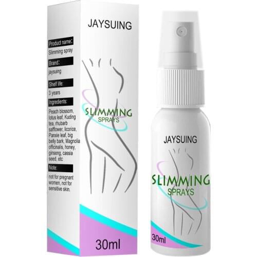 Body Cream Slim Waist Beautiful Legs Reduce Tummy Fat Burning Spray Body Slimming Sprayer for Bodybuilding 30ml EK-New