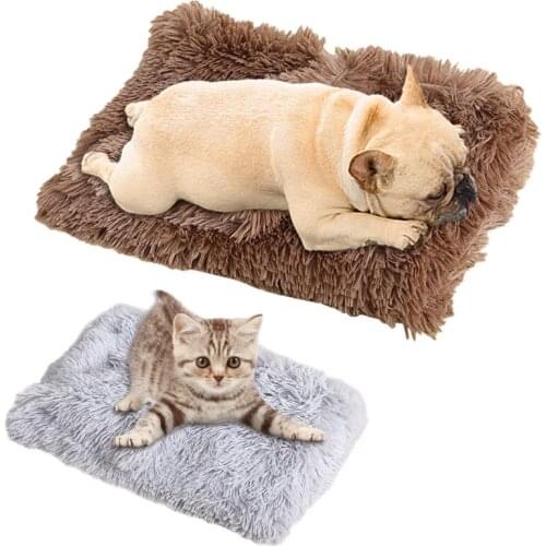 Couch for Dogs Cats Bed Pets Mats soft Blanket Pet Nest pad winter thick double layer dog accessories Breathable & Dehumidificat