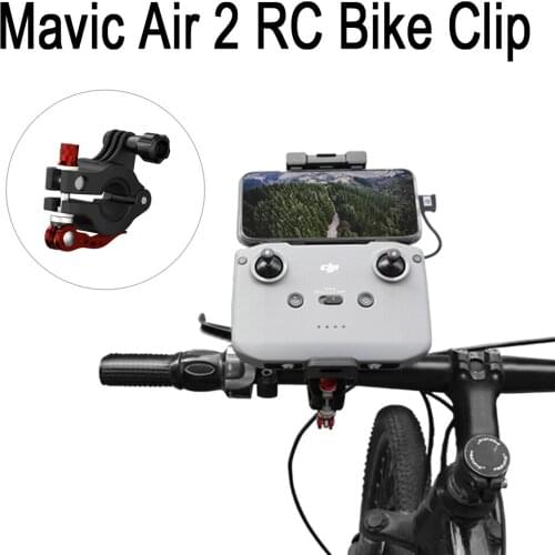 Mavic Air 2 Remote Controller Bicycle Bracket Mount Transmitter Signal Holder Phone Clip For Drone Mavic Air 2 Drone
