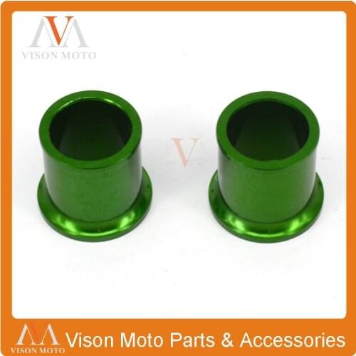 Billet Front Wheel Hub Spacer For Kawasaki KX125 KX250 06-08 KXF250 KXF450 KX250F KX450F 06-14 Motocross Enduro Supermotard