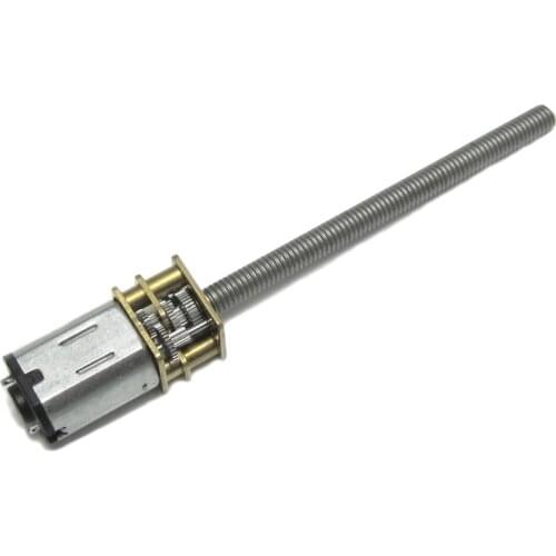 GA12-N20 M4*55MM Longer Threaded Spindle Motor 12v DC Motor Micro Electric Gear Motor