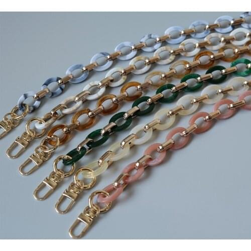 38cm-67cm Acrylic Strap Replacement for Handmade Beach Bag Bucket Handbag Handles Top Handle Bags Purse Handle