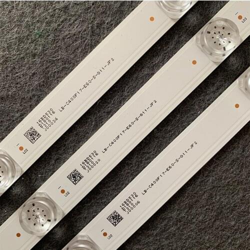 5kits LED strip JL.D40071330-002AS-M_V02 LB-C400U17-E5F-S-G71-JF1 for Philco Ptv40e60sn Ptv40e60 PTV40G50 Ptv40g50sns 1set=3pcs