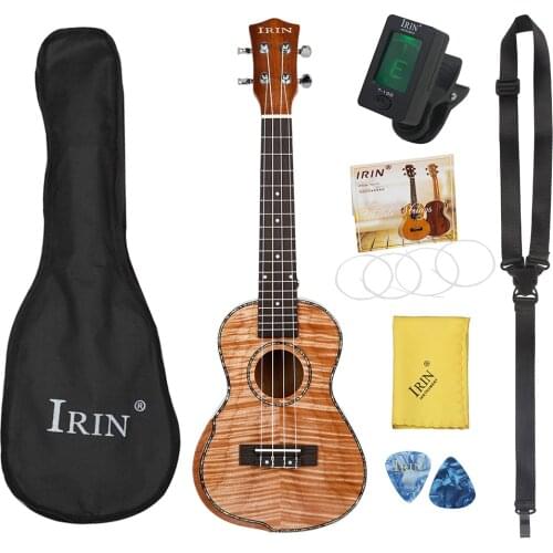 M MBAT Ukulele 23 Inch Hawaiian Guitar Musical Instrument 4 Strings Mahogany Concert Acoustic Ukulele Tail Nail Arm Guard Guitar