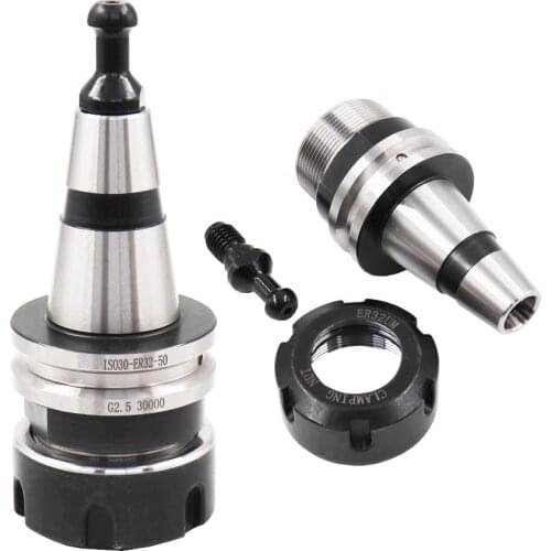 1PCS precision high speed toolholder Balance Collet Lathe Chuck ISO30 ER32 50 G2.5 30000RPM ISO Spindle holder CNC Tool Holder
