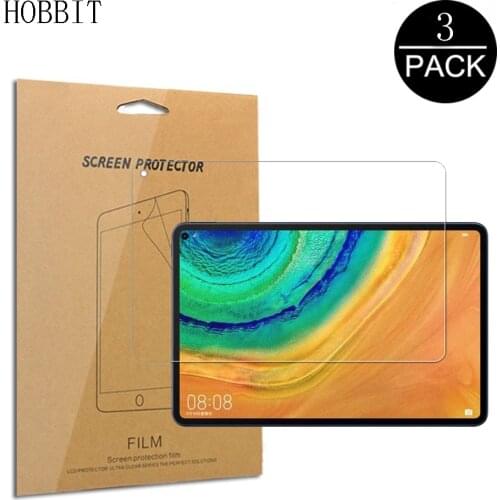 3PCS Anti-Water Tablet Film For Huawei MatePad Pro 10.8 12.6 / MatePad 10.4 11 Mate Pad T8 8.0" T10 T10S 10.1 Screen Protector