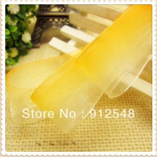 1'' (25mm) Fade Color Gradually Organza Sheer Ribbon Wedding Party Favor Decoration Craft,9815