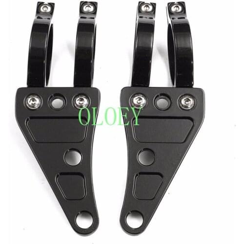 1PCS Motorcycle Headlight Bracket 41mm Fork Diameter CB400/XJR400/CB-1 and Other Street Car Models Bracket